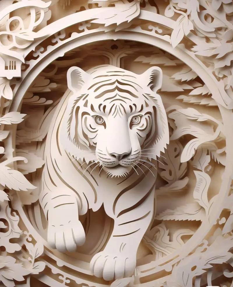 3D Paper Cutting Art